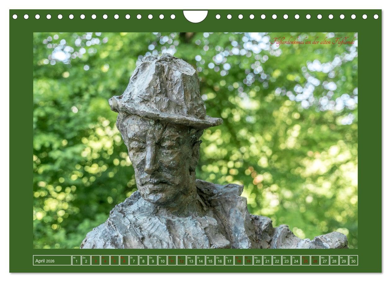 Flößerstadt Wolfratshausen (Wandkalender 2026 DIN A4 quer), CALVENDO Monatskalender: Die schönsten Motive aus Wolfratshausen (CALVENDO Orte)