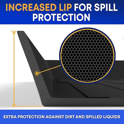 Miniatura 5 de Forro de carga prémium para Honda Civic LX Sport EX Sedan 2022-2025 - 100% de protección, alfombrilla de maletero de automóvil de ajuste