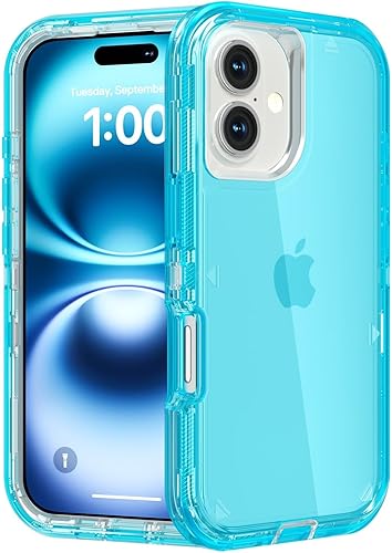 Miniatura 31 de Funda para iPhone 11 Pro Max, resistente a los golpes, protección contra caídas, funda protectora transparente de doble capa compatible con iPhone