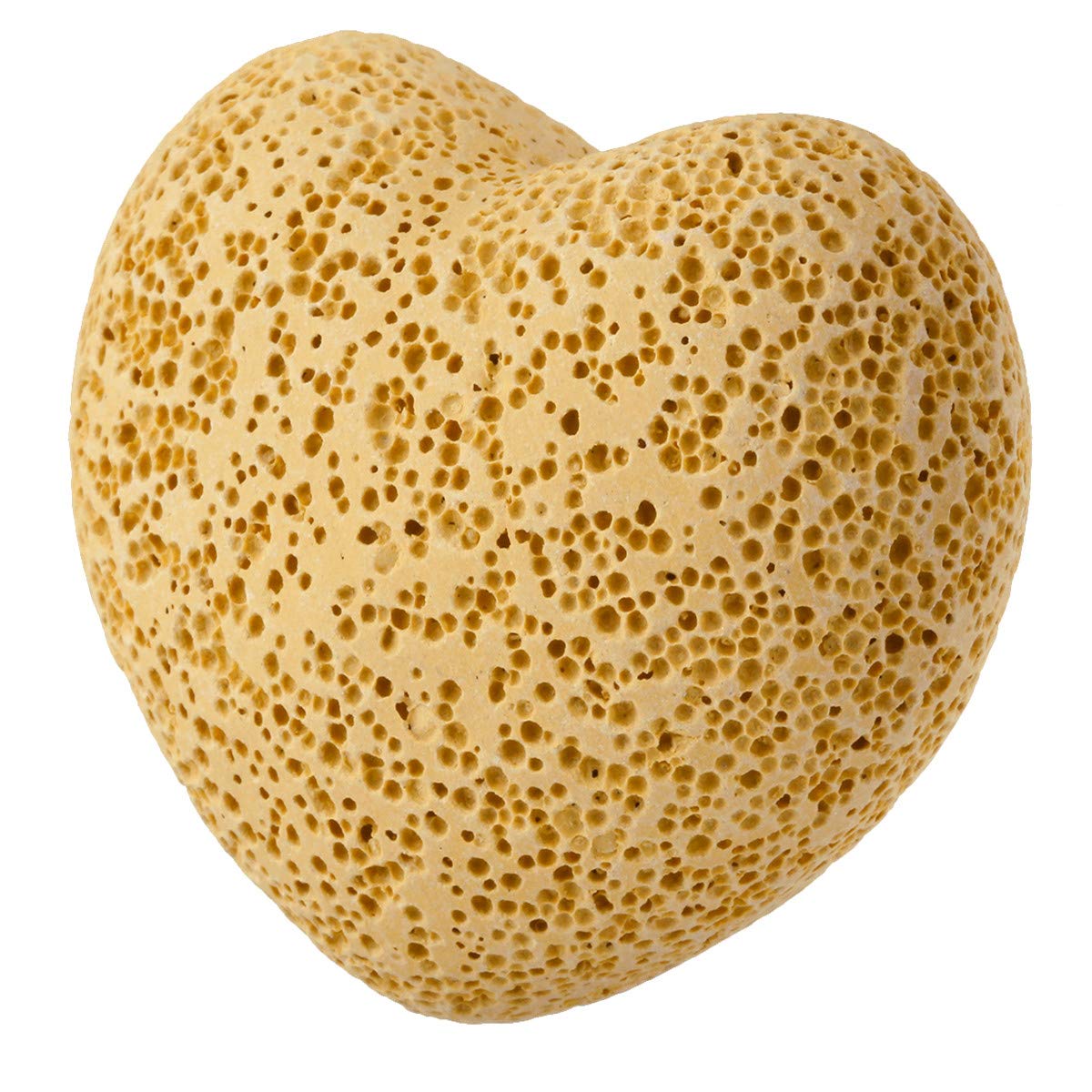 Nupuyai 10pcs Heart Palm Worry Stone for Chakra Reiki Healing Anxiety Pocket Love Stone for Home Office Decoration 25mm Yellow - Image 2