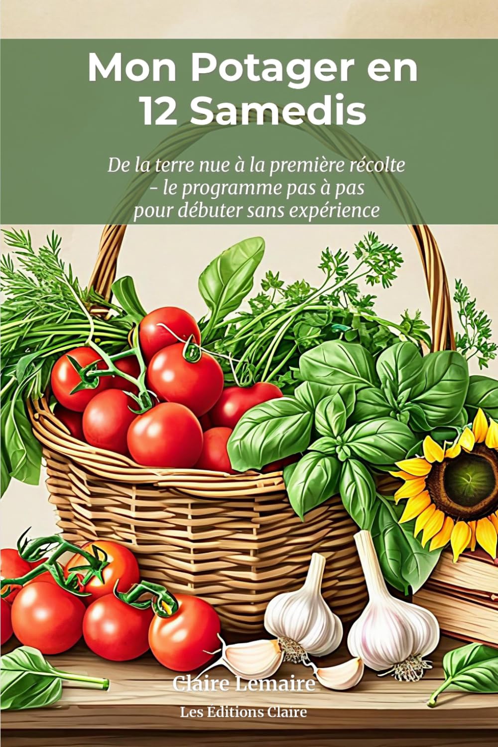 Mon Potager en 12 Samedis : De la terre nue à la première récolte - Le programme pas à pas pour débuter sans aucune expérience en jardinage: Cultivez ... concrète et adaptée à toutes les saisons