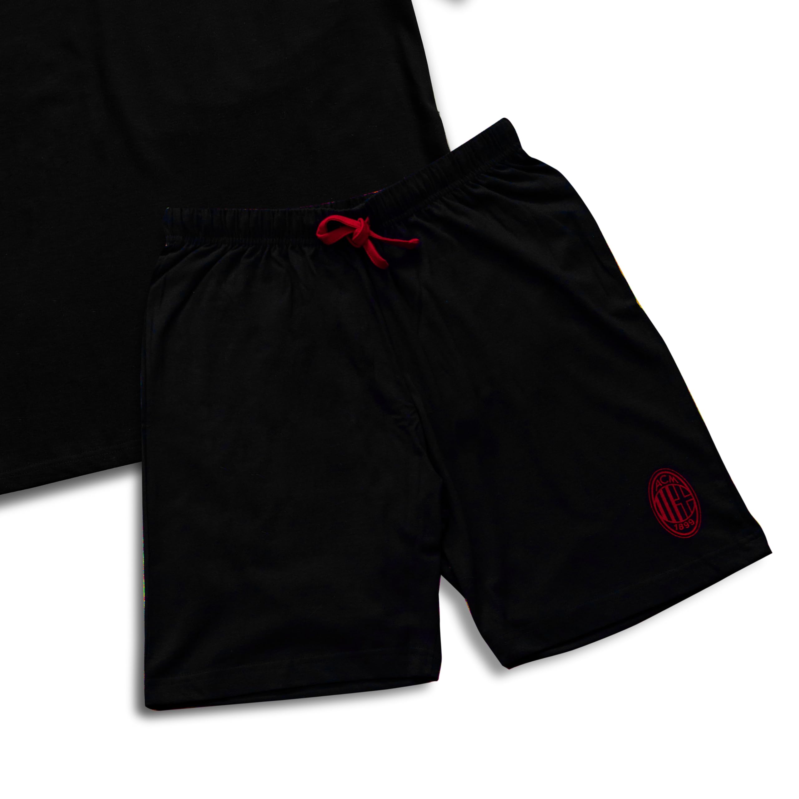 hermet Pigiama Corto Adulto Milan Set di Pigiama Unisex - Adulto (Pacco da 1)