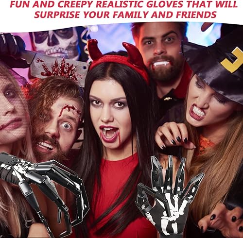 Miniatura 7 de Dedos articulados de Halloween, extensiones de dedos articuladas impresas en 3D que se adaptan a todos los tamaños de dedos, tan flexibles como tus