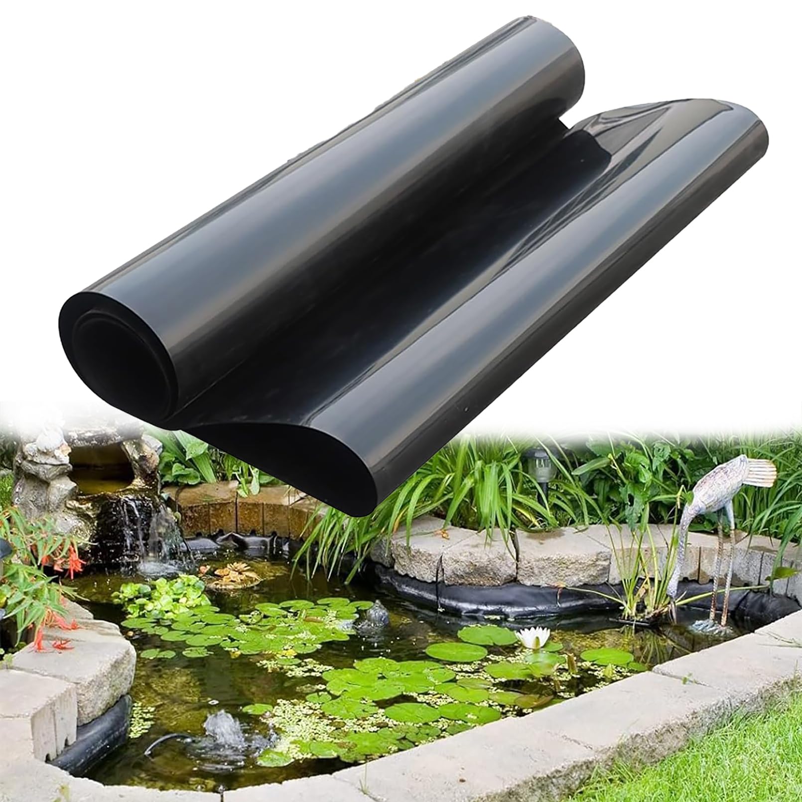Bâche pour bassin flexible de 3x9m pour stopper les fuites d'eau