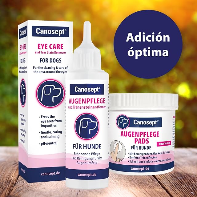 Foto 6 de 6 de Canosept Toallitas Para El Cuidado De Los Ojos De Los Perros 3 x 100 Piezas - Limpiador ojos perros