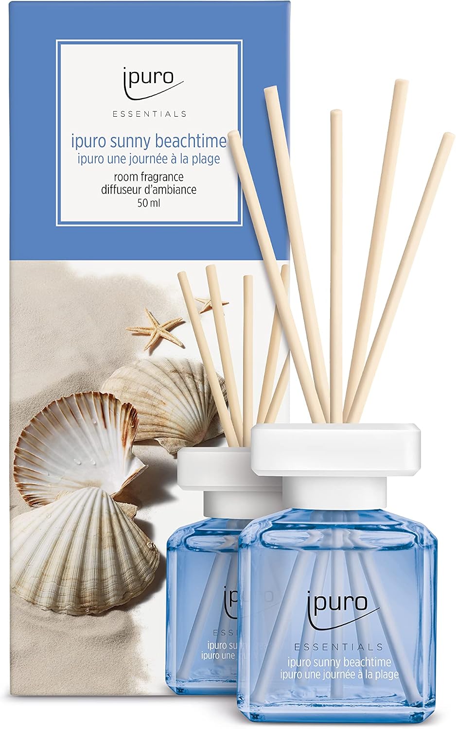 Parfum D'ambiance IBA - Senteur Marine - Désodorisant Intérieur Neuf Sous Blister