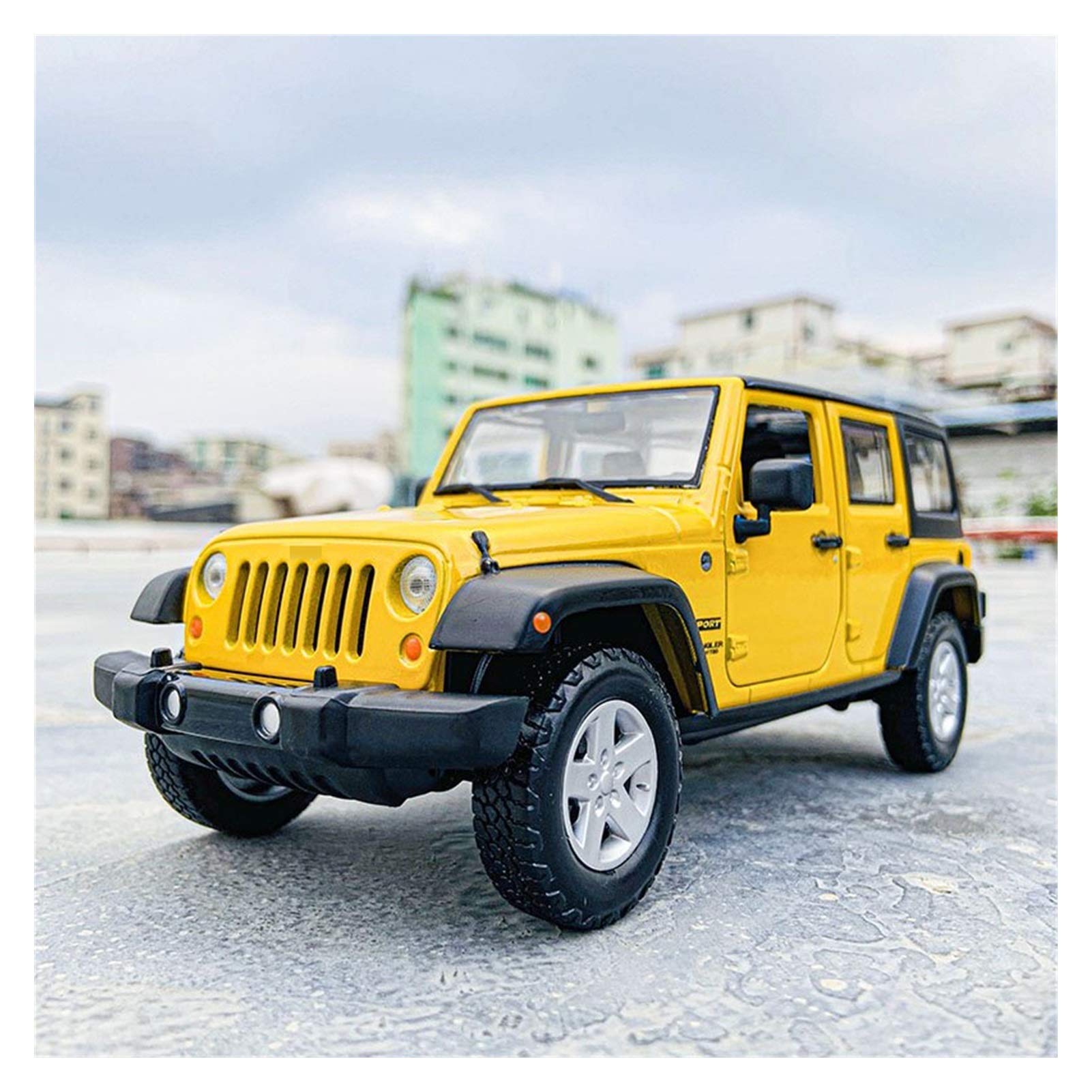 Amazon.co.jp: 1:24 J-E-E-P Wrangler Unlimitedのバギー 