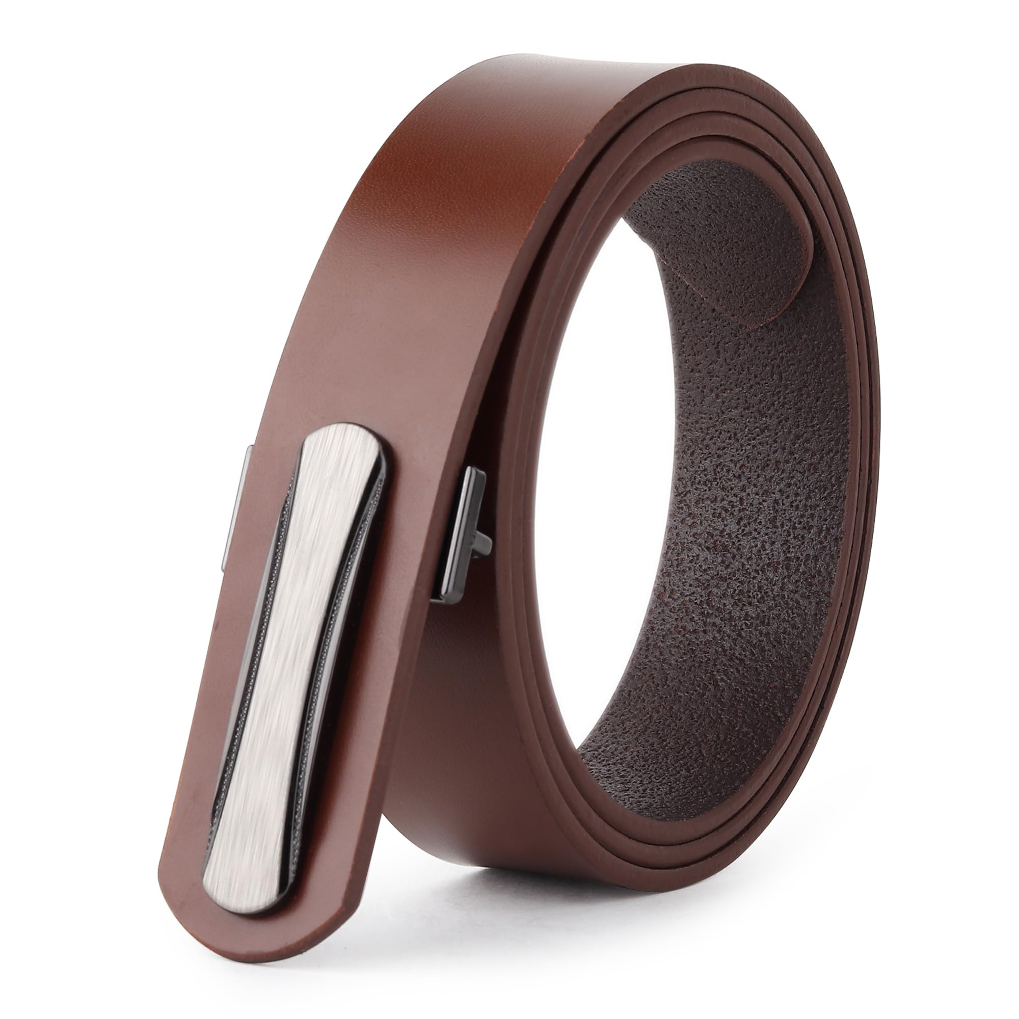 loopa Men's Formal, Evening, Party Genuine Premium 100% Leather Belt-picture-37