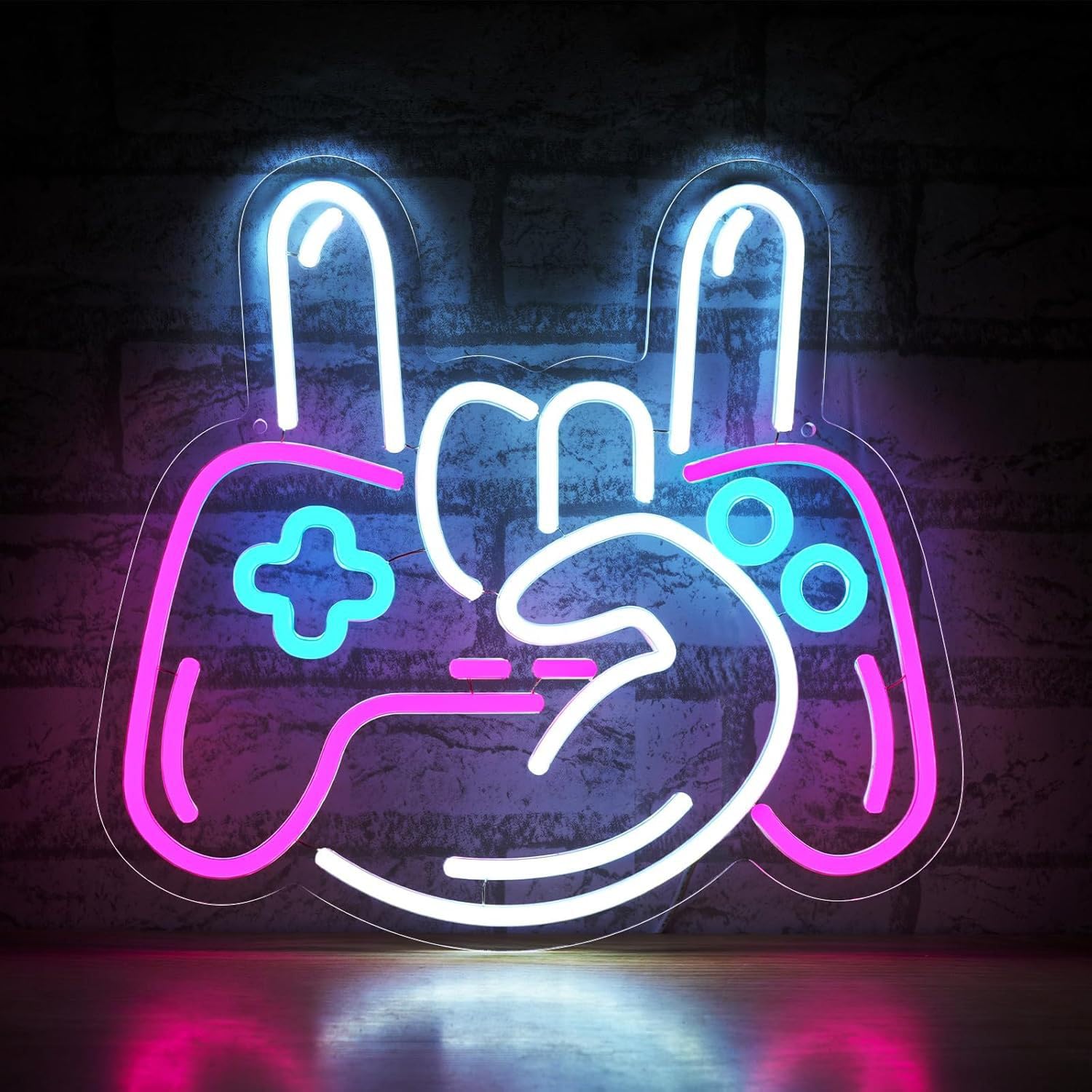 LED Neon Signs Bar Open Coffee Beer Cigarette Neon Sign Acrylic LED lights with Hanging Chain Light Up Sign for Bar Pub Store Man Cave Home Party Club Wall Decor 5V USB Powered Dimmable