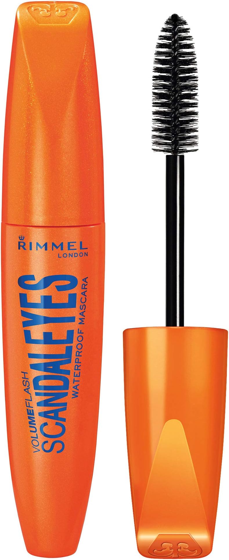 London Scandaleyes Mascara, Long-Wearing, Smudge-Proof, 001 , Waterproof Black, 0.41oz