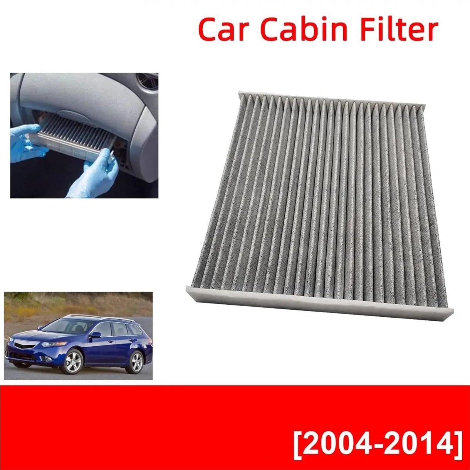 Parti di automobili Filtro Aria Abitacolo A Carbone Attivo Per Acura TSX 2004-2014 CF10134 80219-SHJ-A01 80292-SDA-407 80292-SDA-A01