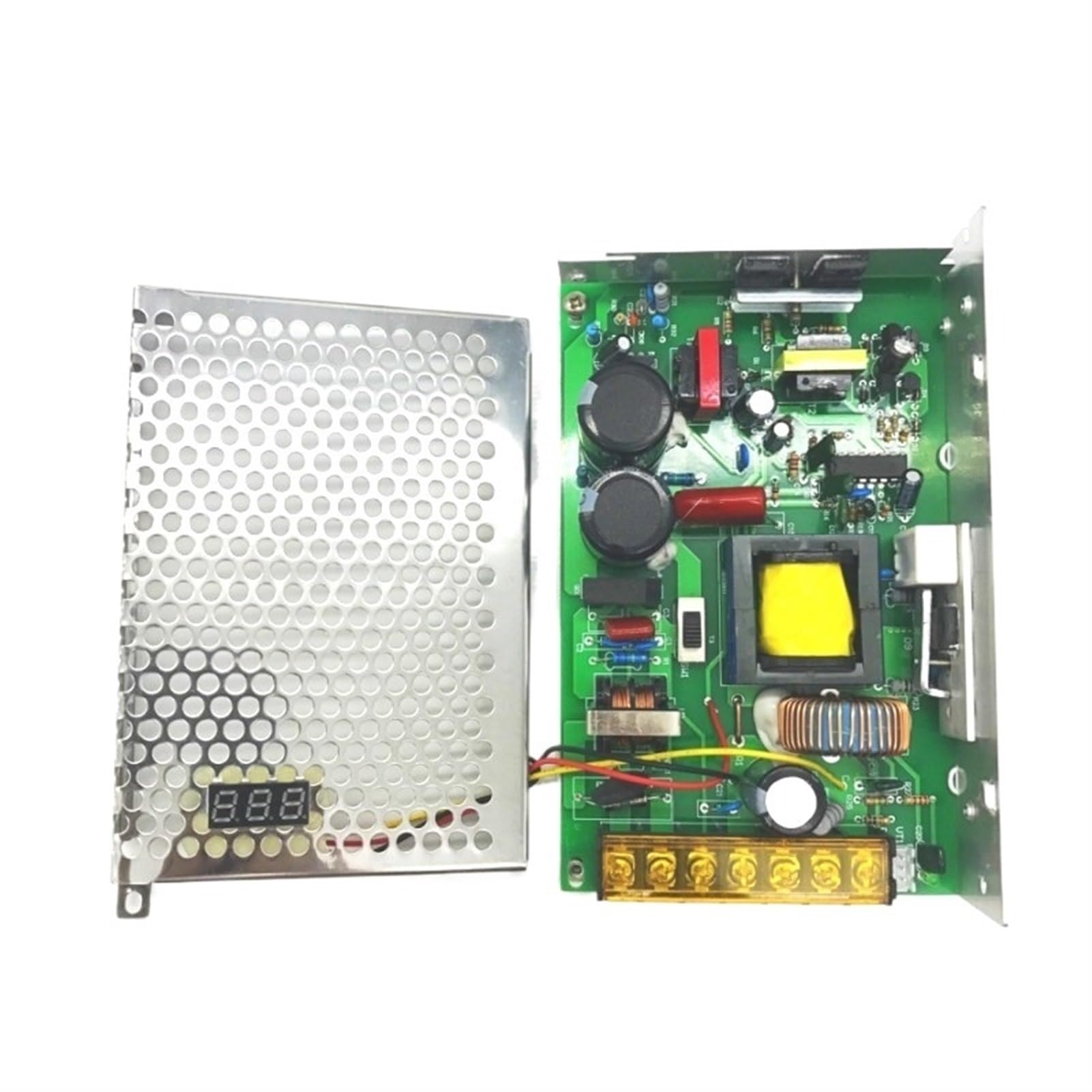 Display Digitale AC-DC 12V 24V 36V 10A 4A 6A 2A 150W Alimentatore LED con trasformatore Regolato in Tensione Regolabile(0-24V 6A)