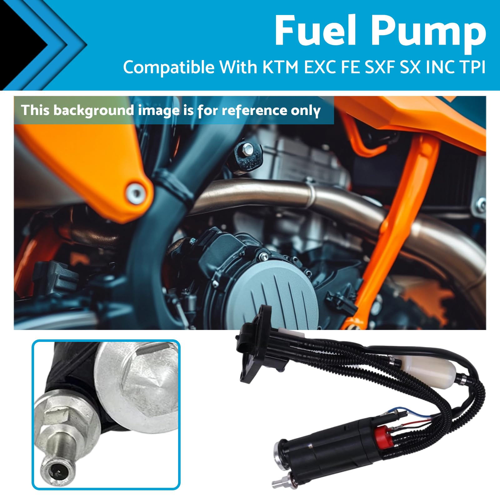 Amazon | KAKA AUTO PARTS 燃料ポンプ Husqvarna TE 250-300 & KTM EXC