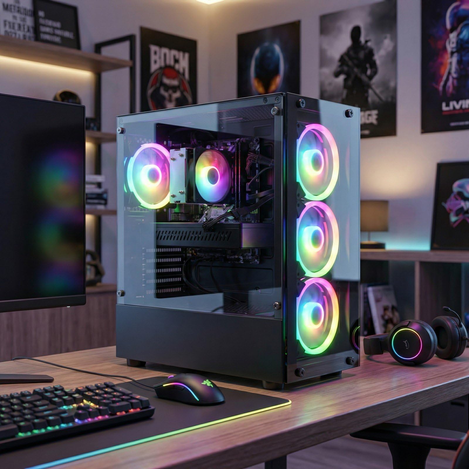 Amazon.com: STGAubron Gaming PC Desktop Computer, Intel Core i7