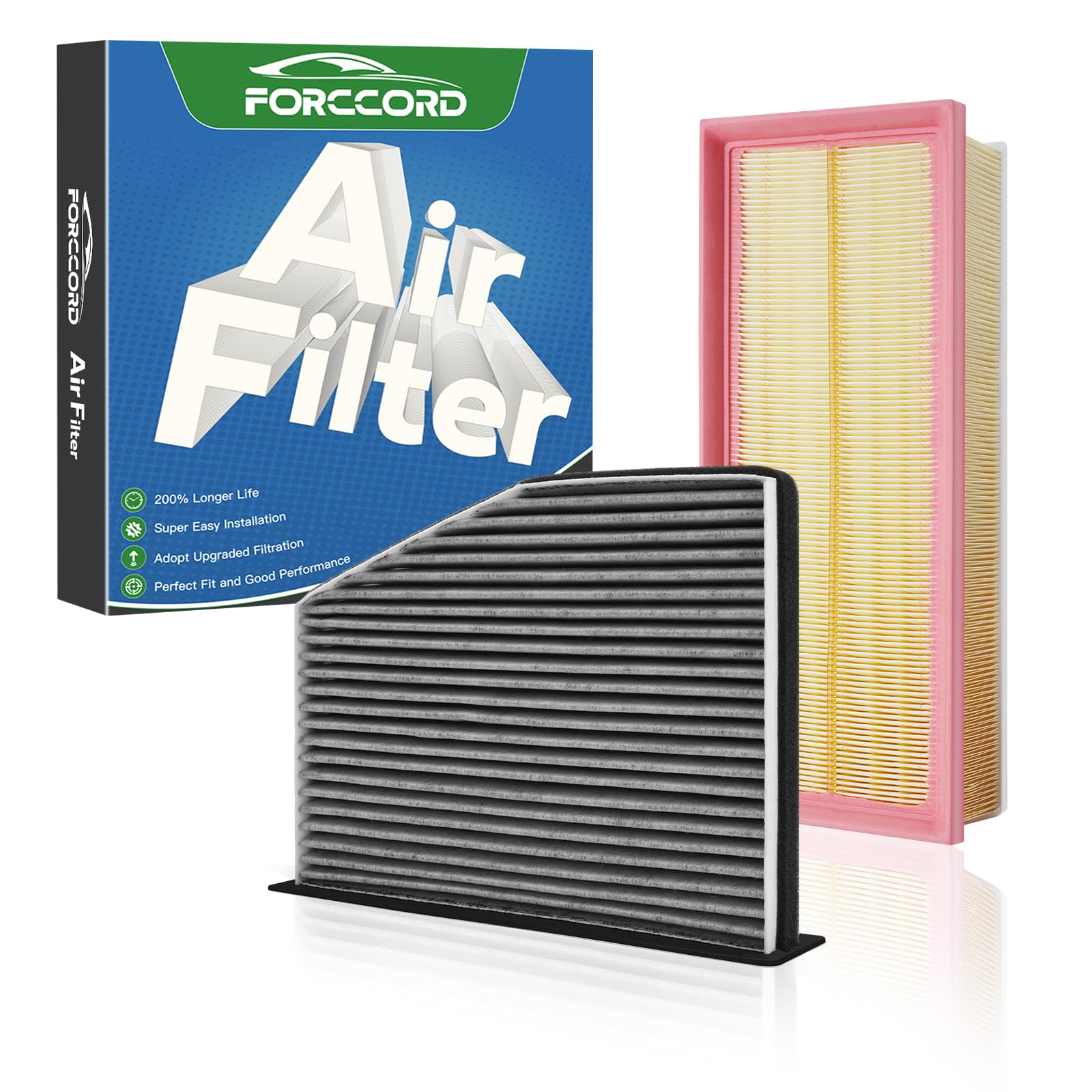 Cabin &amp; Engine Air Filter for Audi A3 2008-2013, Volkswagen Jetta 2006-2017