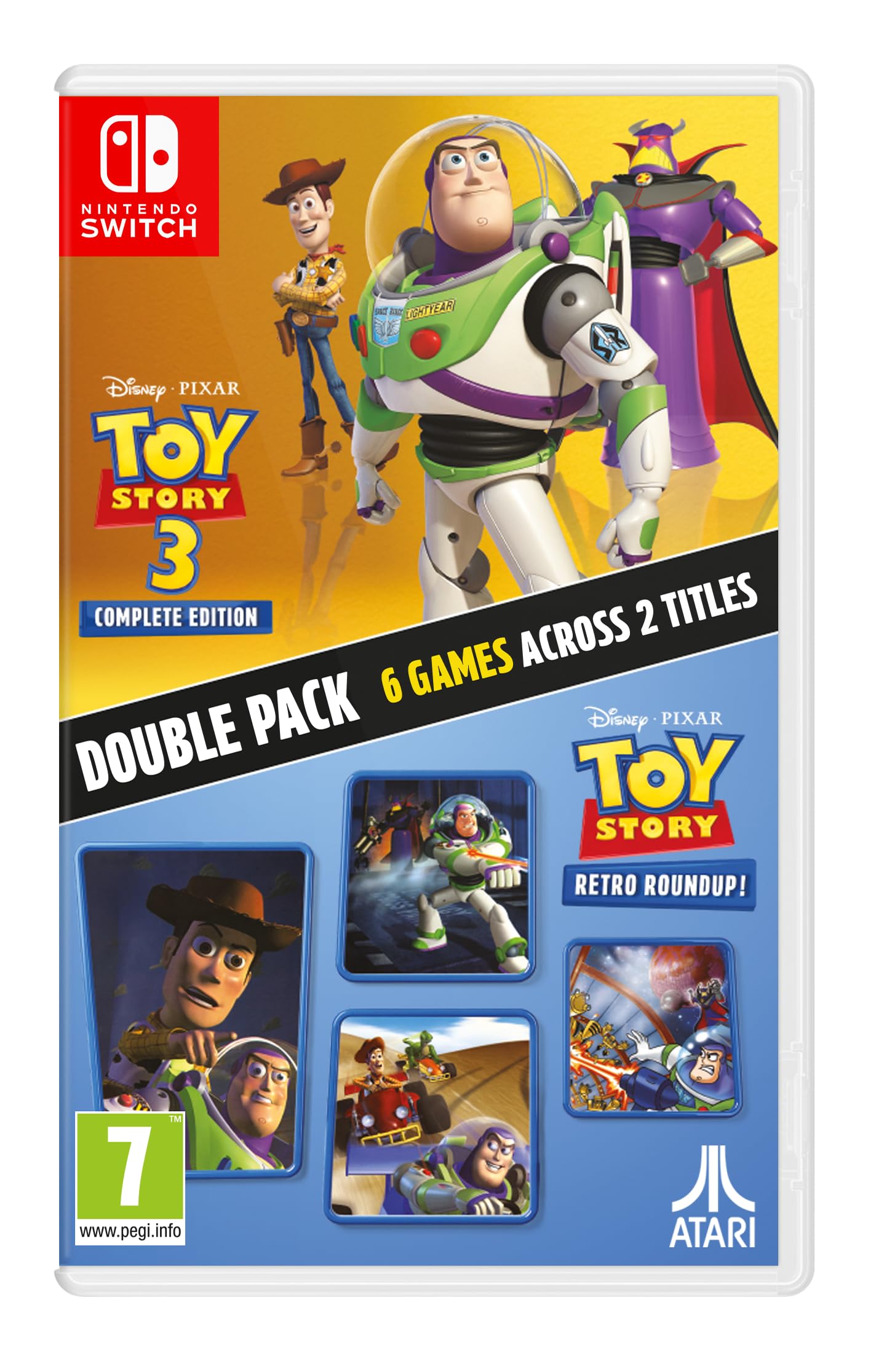 Toy Story: Retro Roundup! + Toy Story 3 Complete Edition Double Pack - Switch