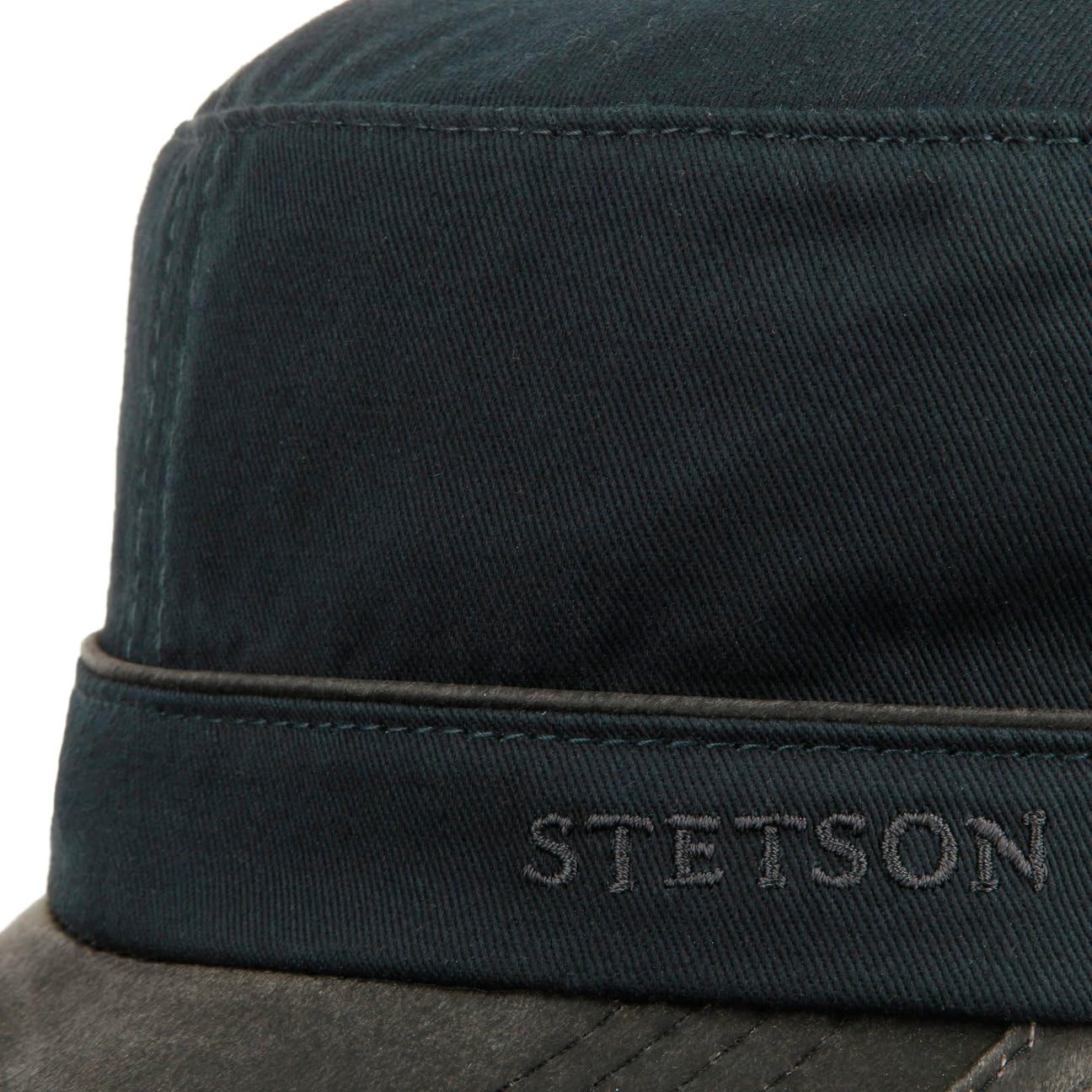 Stetson Casquette Gosper Army Femme/Homme - Urban de Militaire avec Visiere, Ferme a l’Arriere Printemps-ete Printemps Ete Automne Hiver