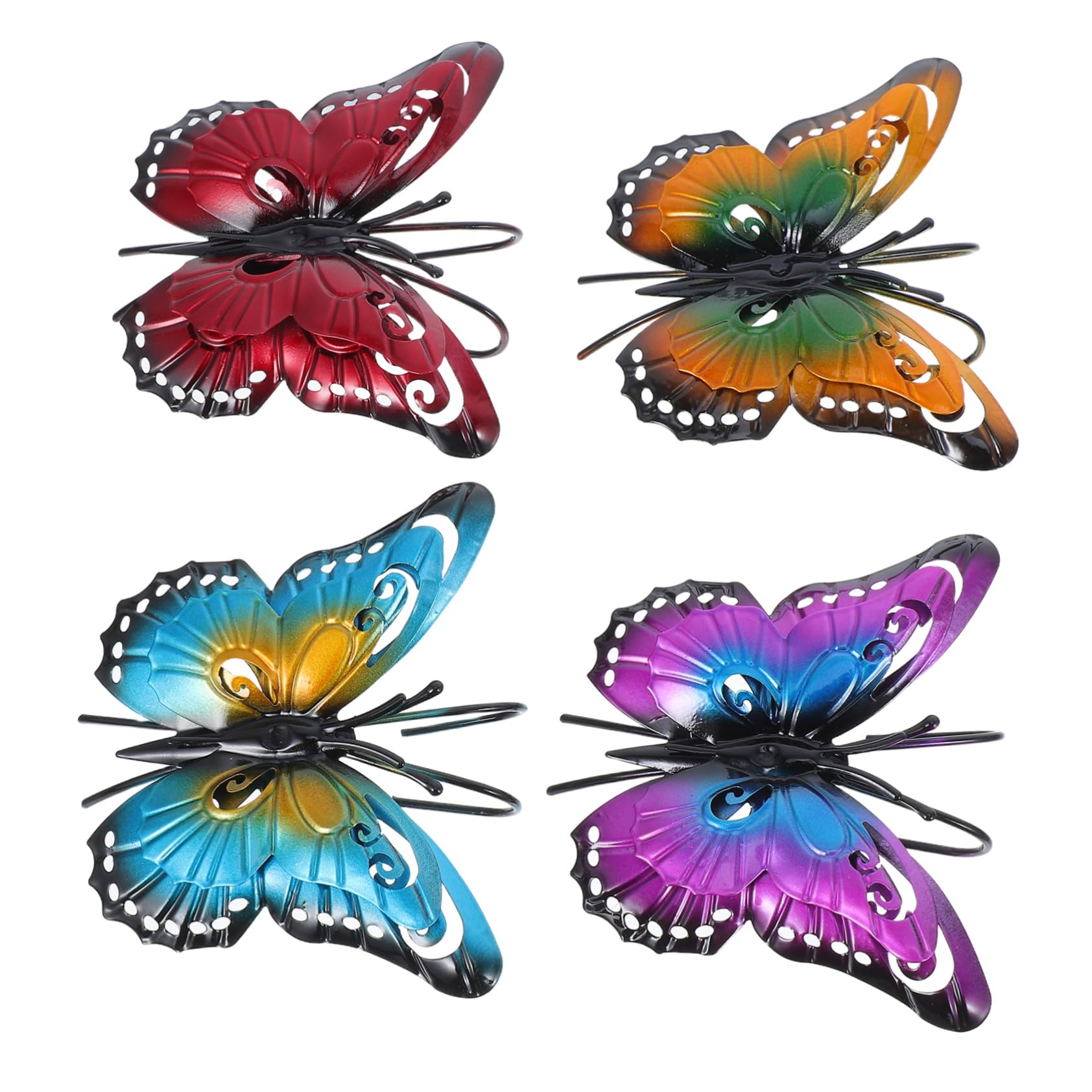 Décoration pour pots de fleurs suspendues lot de 4 pièces robustes