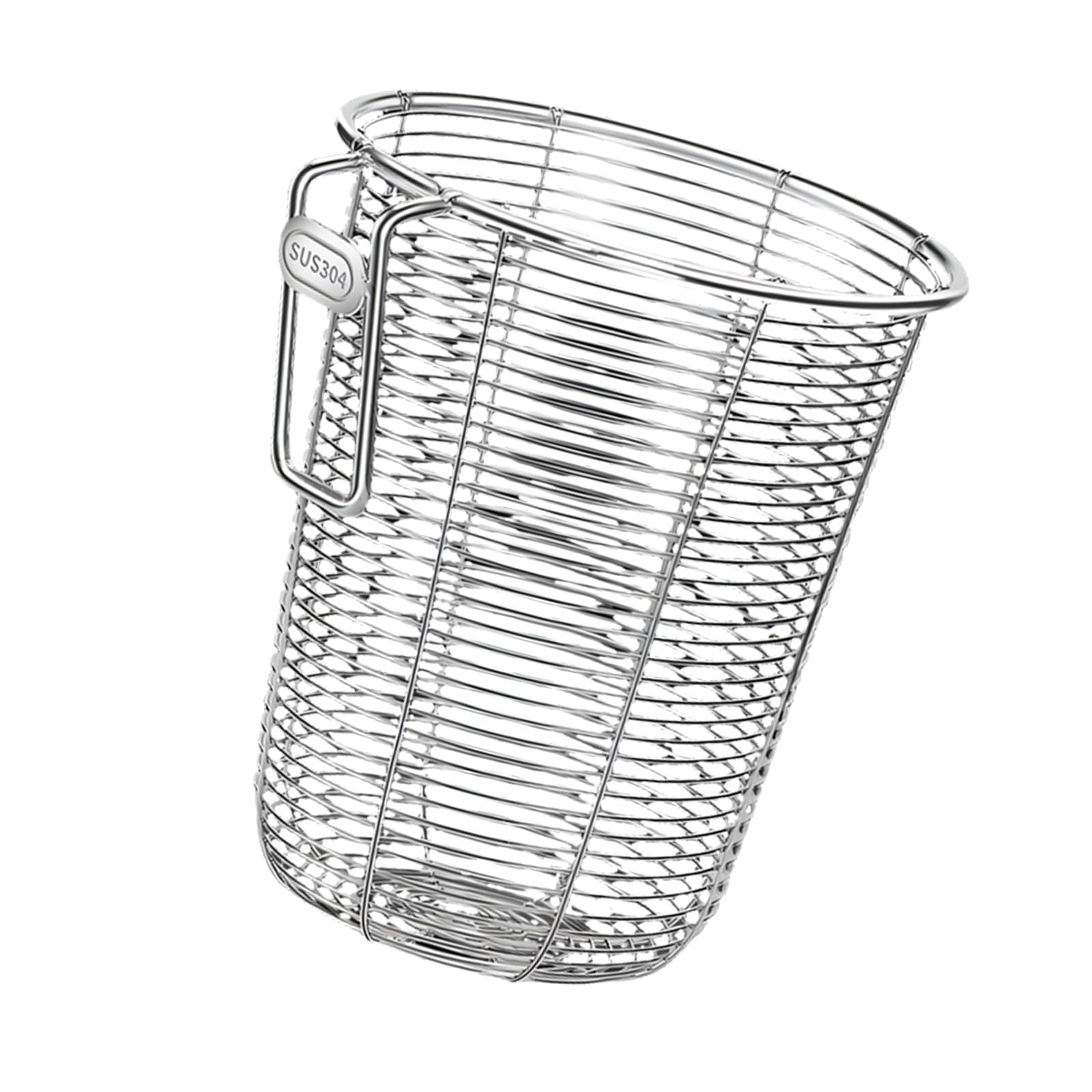 Piceioep Modern Nonrust Steel Utensils Holders Home Kitchens Tool for Efficient Water Drainage and Space Saving in Kitchens Steel Chopstick Basket