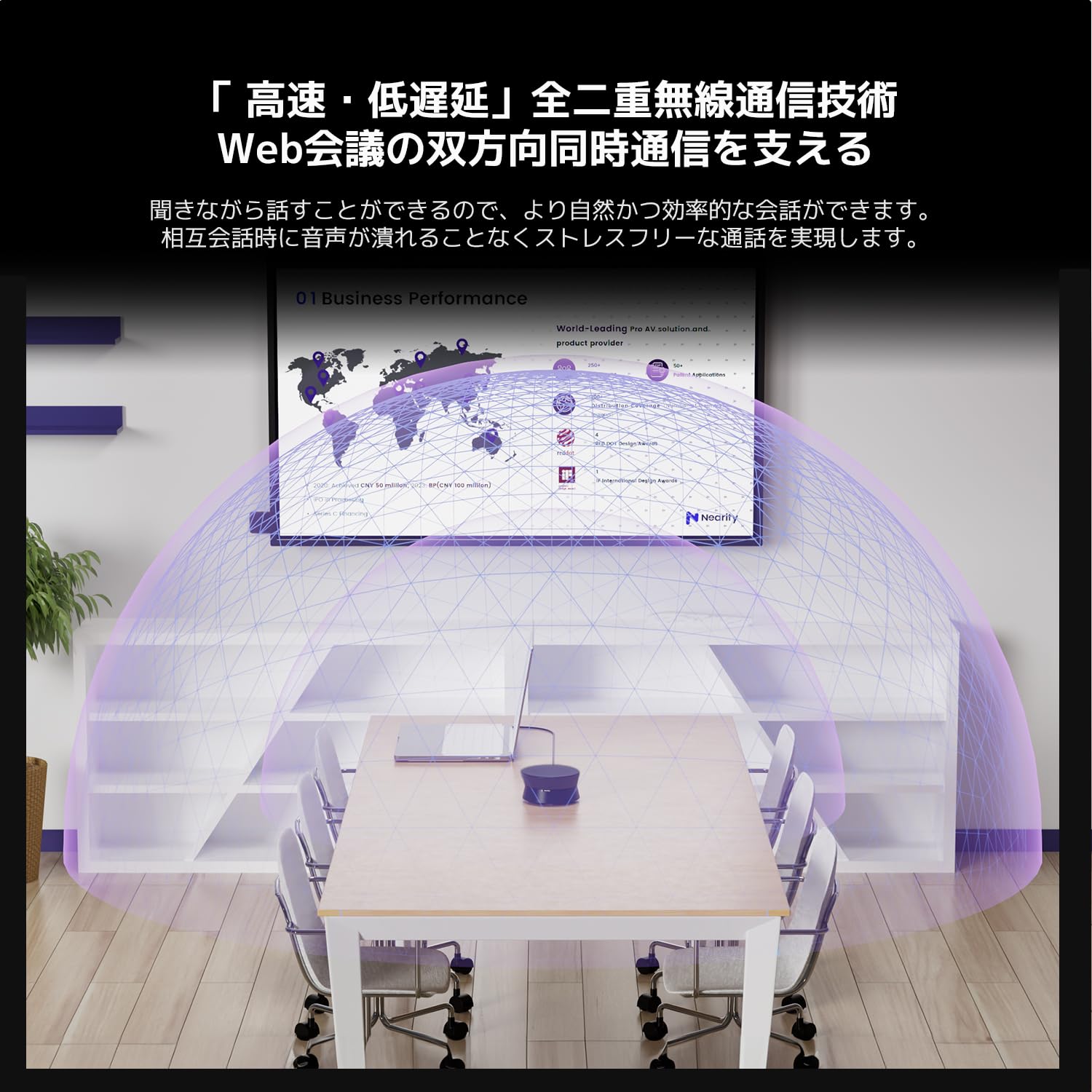 Amazon.co.jp: NEARITY スピーカーフォン Web会議用 USBマイク