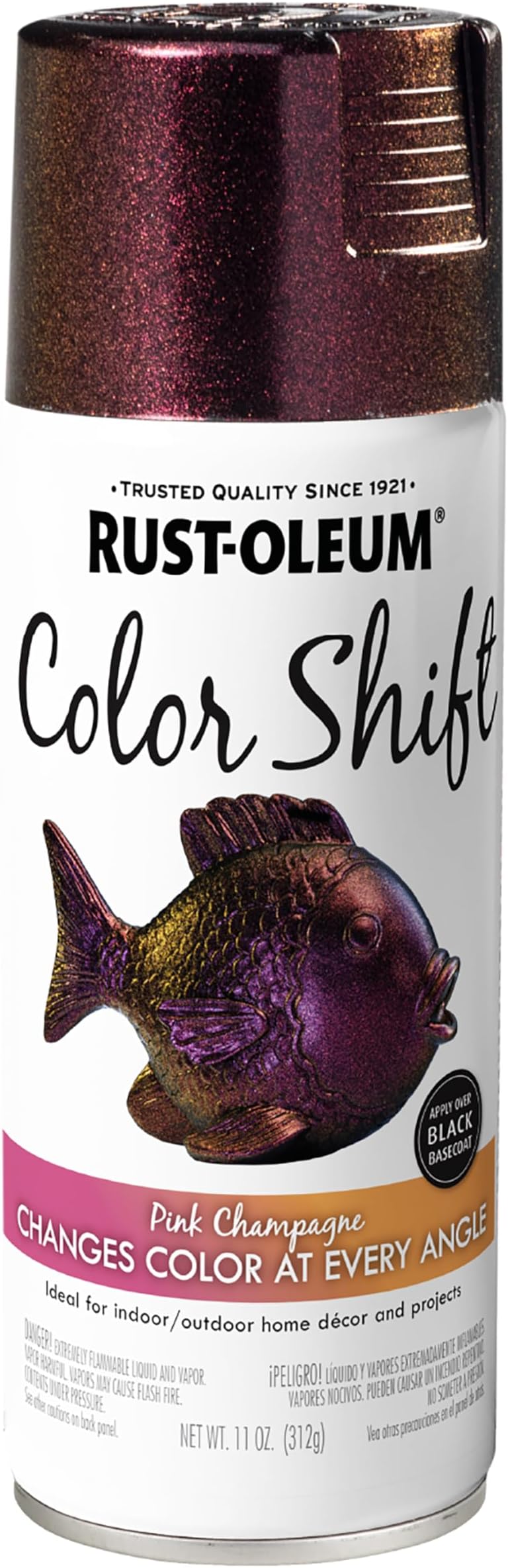 Rustoleum Color Shift Spray Paint, 11 ounce, Pink Champagne