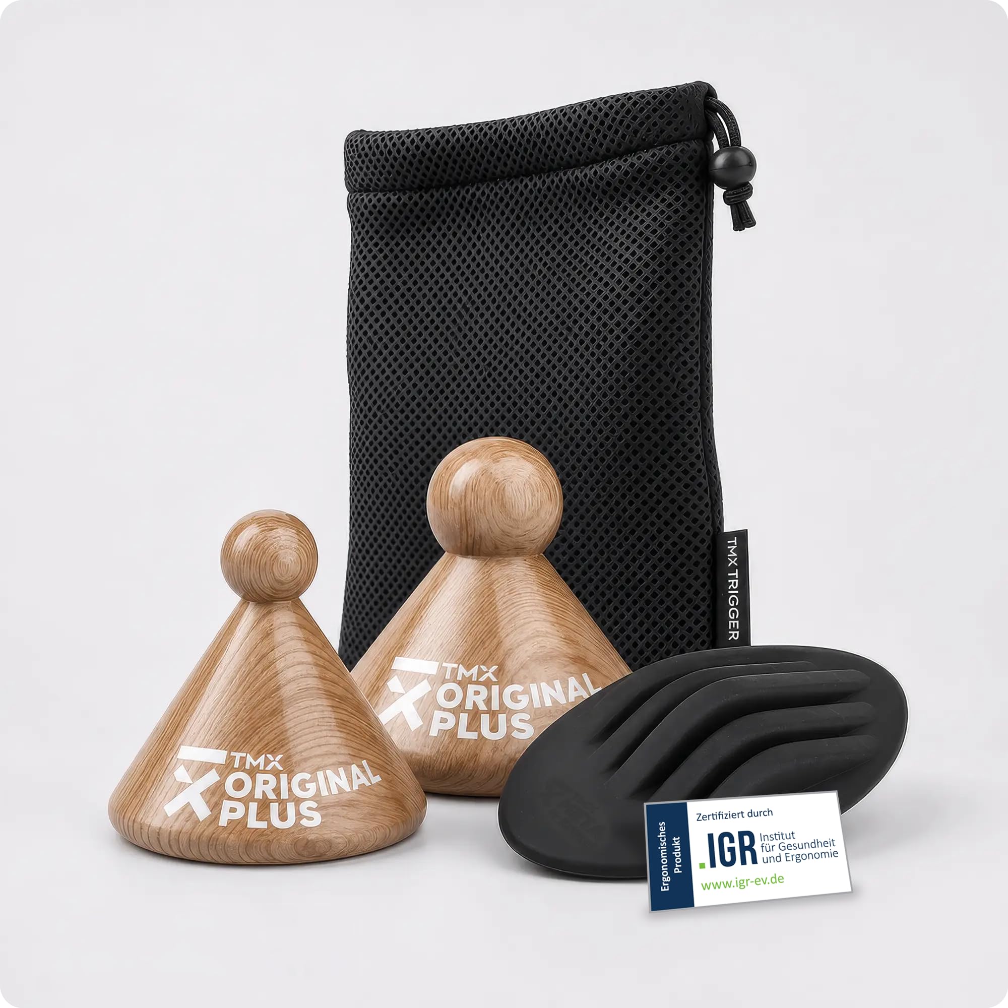 TMX® Fuß-Bundle | Massage-Set | Akupressur gegen muskuläre Fußschmerzen | Schmerzpunktmassage | Triggerpunktdrücker | Triggerpoint-Massage | 3 Trigger-Tools in einem Set