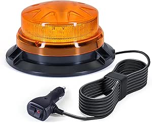 Rotante Flash Ambra Faro Flessibile Din Palo Montante Trattore Luce - Foto 9