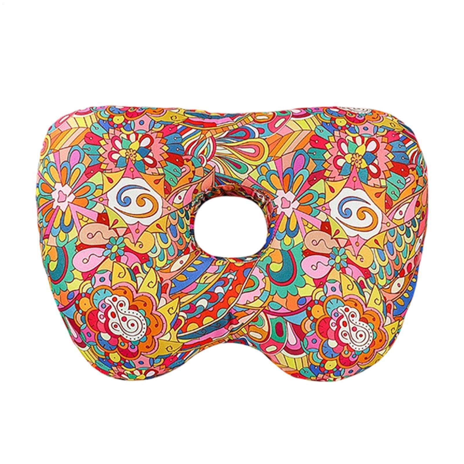 Coussin de piercing ergonomique en O pour dormir sur le côté et soutien de nuque orthopédique
