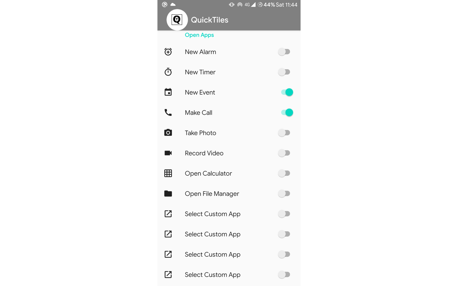 Quick Tiles Android Quick Settings Tiles App on Amazon Appstore