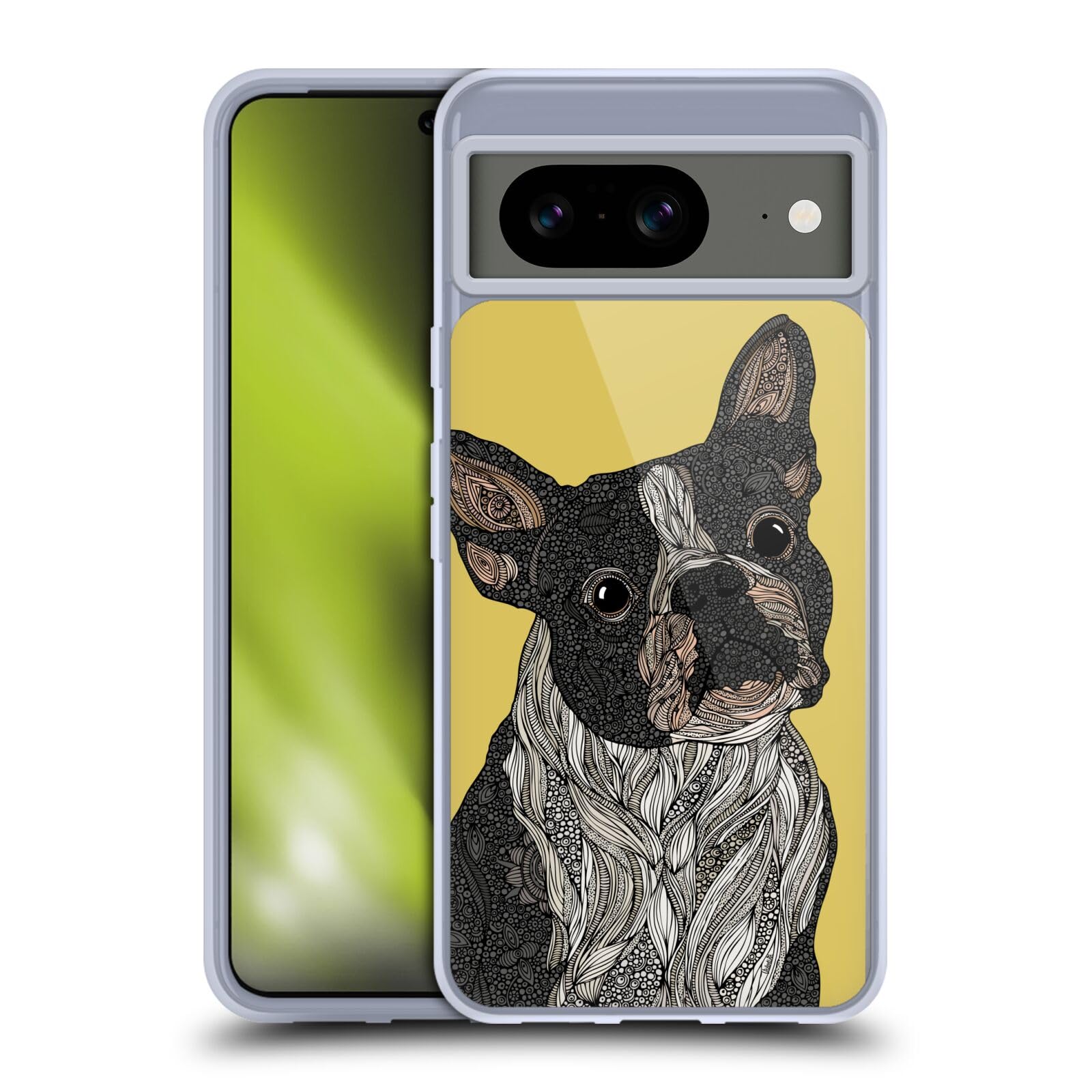 Funda de Gel Google Pixel 8 Valentina Carcasa Protectora Militar MagSafe 8