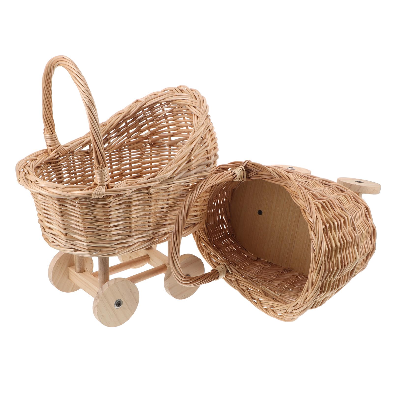 Panier en osier de poussette accessoire polyvalent événements