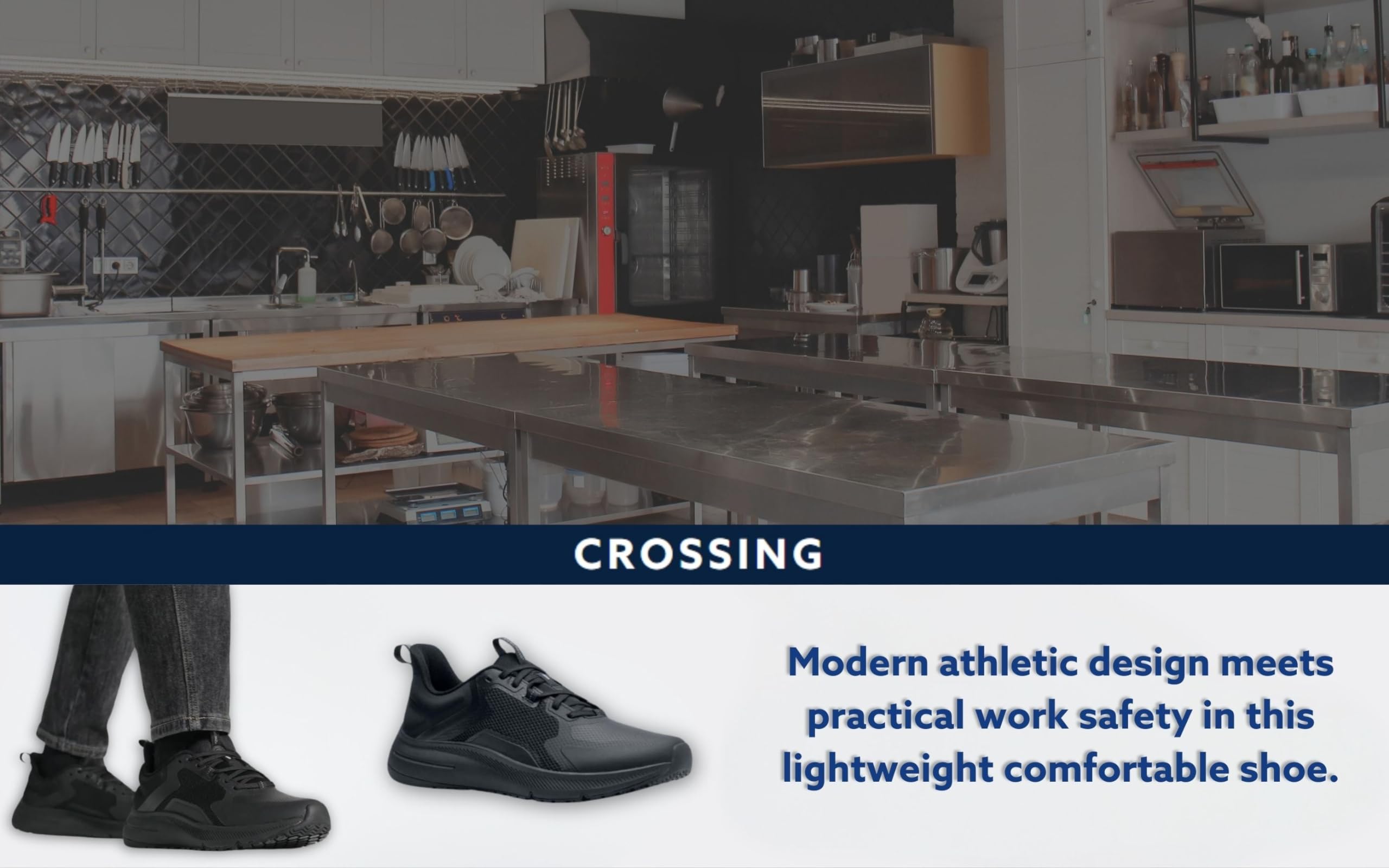Shoes for Crews Crossing Men, Zapatillas Hombre