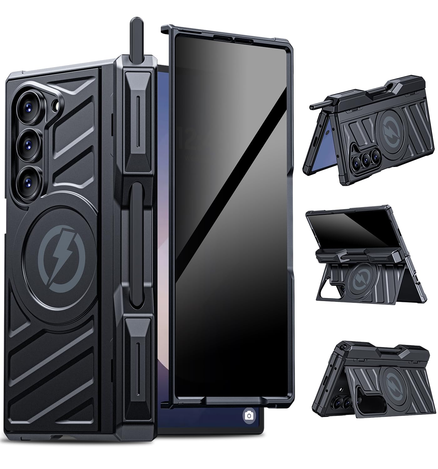 LEIAU Magnetic Case for Samsung Z Fold 6