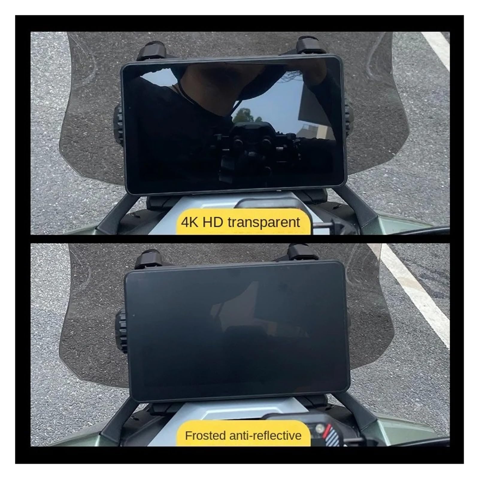 Tableau Bord Protecteur D'écran pour Zontes 368G Protection D'écran Tableau Bord Moteur Anti-Rayures Haute Définition Finition Givrée Accessoires Moto(4K HD)