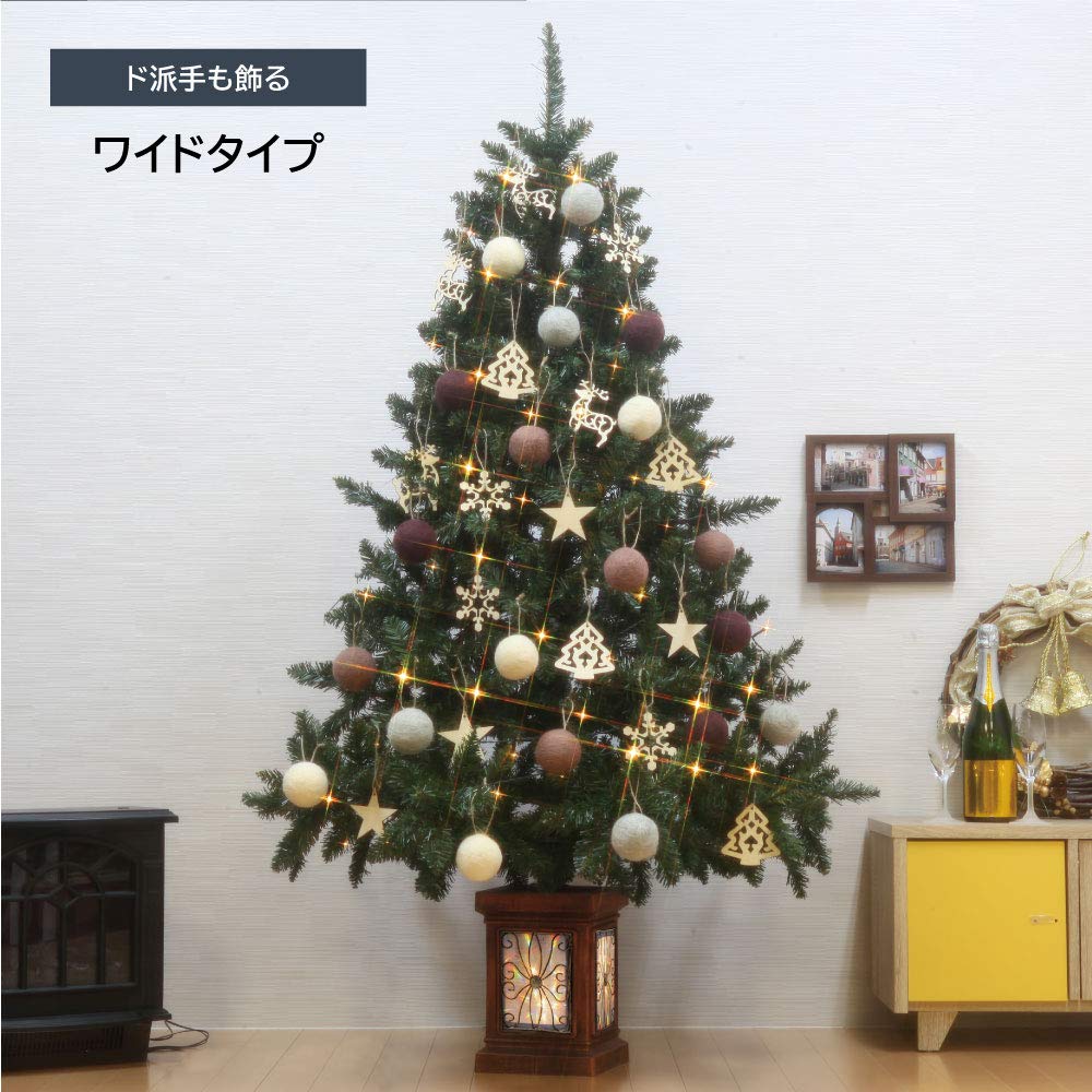 Amazon | クリスマスツリー 120cm おしゃれ フィルムポット