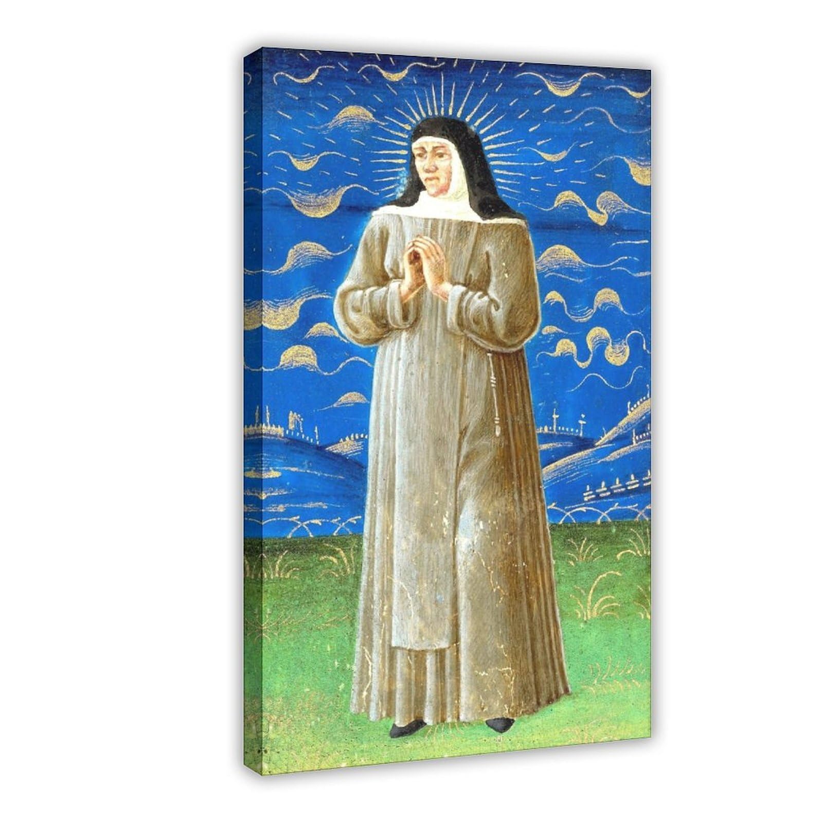 Impression sur toile Sainte-Catherine de Bologne tableau mural - 8