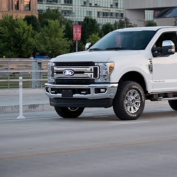Putco Luminix White LED Oval Light Up Grille Emblem - Fits Ford F250, F350, F450 17-25 w/o Camera