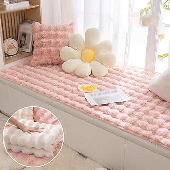 J　ピンパネル風ダイニングシートクッション6枚セット　ピンク とんぴりぴ様 ピンパネル風 ダイニングシートクッション6枚