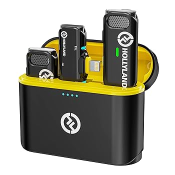 【ほぼ未使用】高性能ワイヤレスマイク Hollyland Lark C1 Amazon.co.jp: Hollyland Lark C1スマホ外付けマイク iPhone