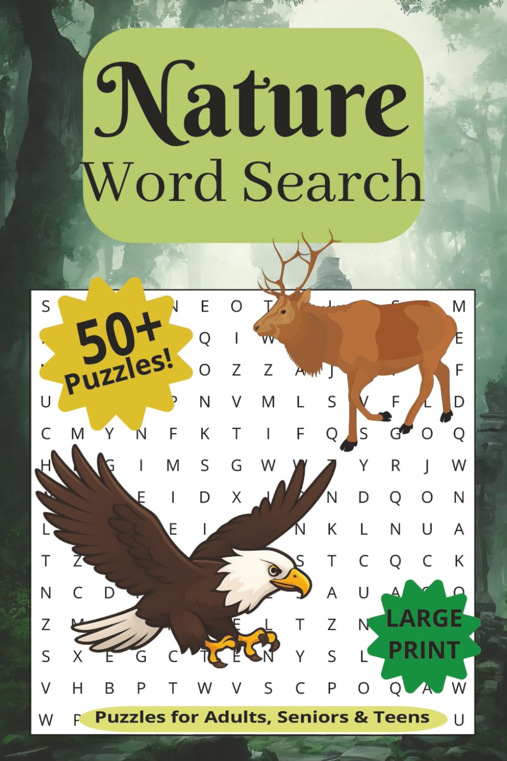Nature Word Search Book: A Nature Themed Word Find Puzzle