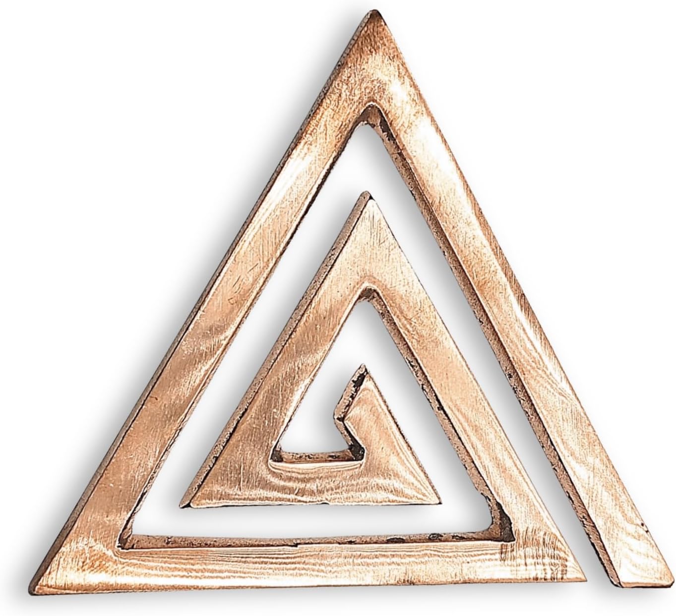 Plus Value Copper Helix Vastu for South-East Vastu Yantra Dosh Nivaran, Missing Corner & Vastu Defect Remedy, Ideal for Home, Kitchen, Bedroom, Entrance – Vastu Correction Tool, Premium Copper (1pc)