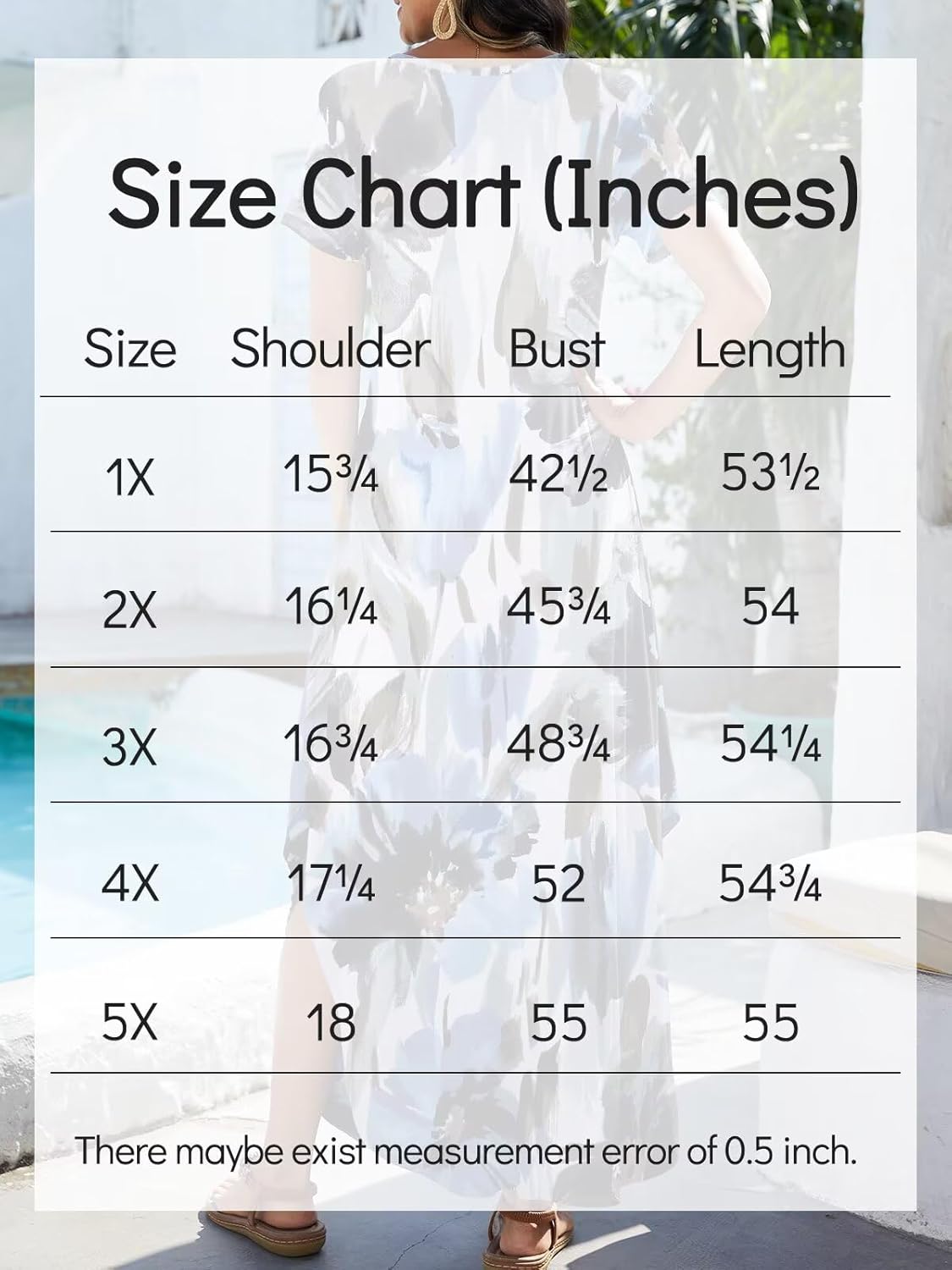 BELAROI Womens Plus Size Maxi Dresses Summer T Shirt Dress Casual V Neck Short Sleeve Long Dress Loose Fit Pockets Split - Image 7
