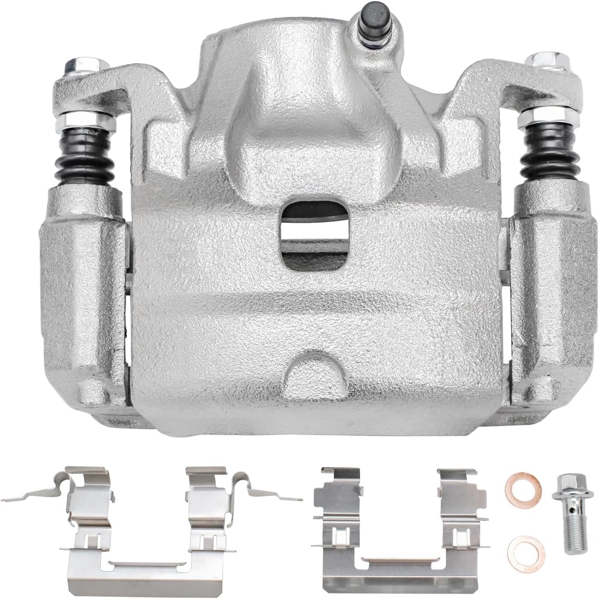 Detroit Axle - Front 2pc Brake Calipers for 07-10 Nissan Sentra Altima, 2 Disc Brake Calipers Assembly 2007 2008 2009 2010 Replacement