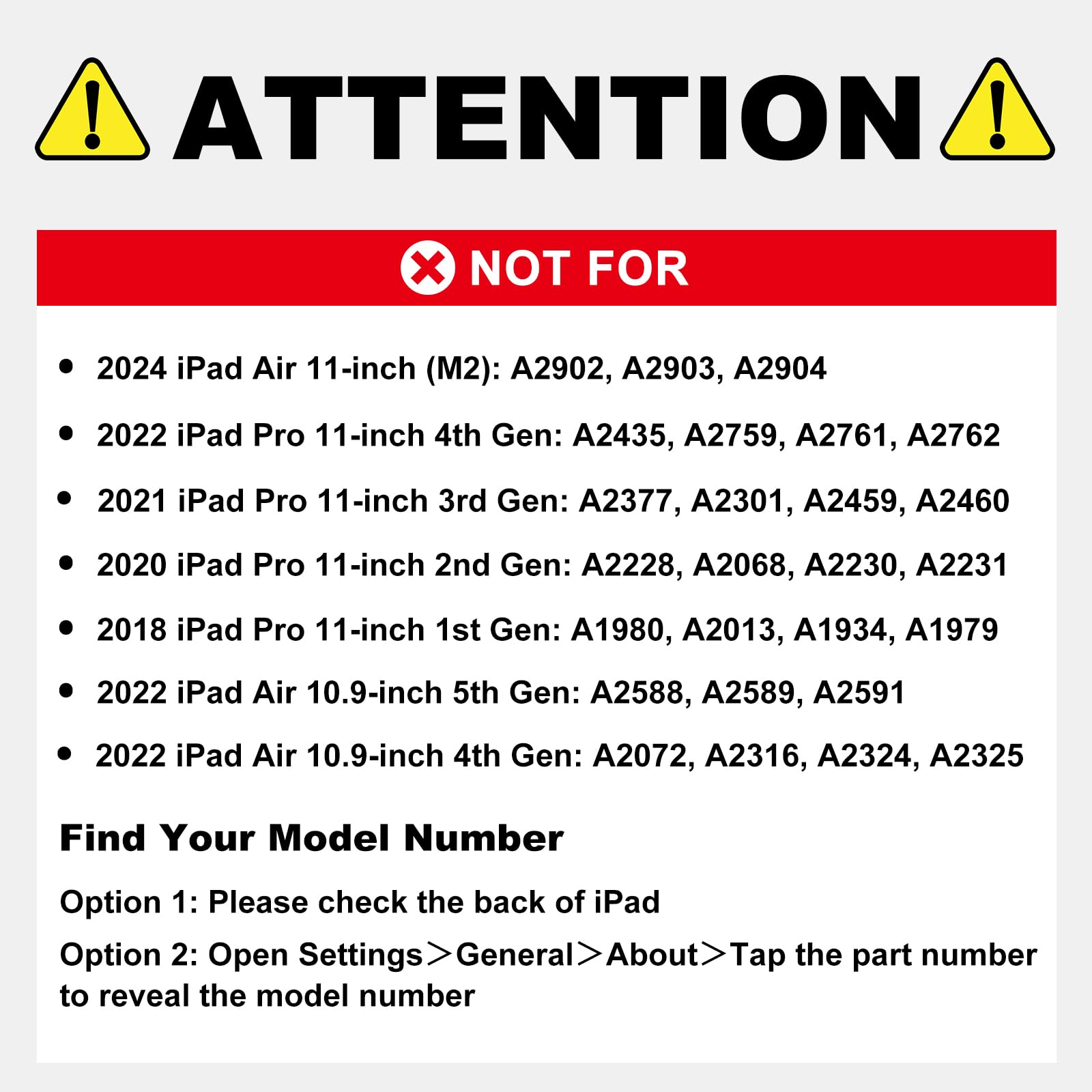 runelk Keyboard Case for iPad Pro 11-inch (M4) 2024, Auto-Connect Design & No Charging Required, Magic-Style Magnetic Keyboard Case with Multi-Touch Trackpad, Compatible with iPad Pro 11(5th Gen)