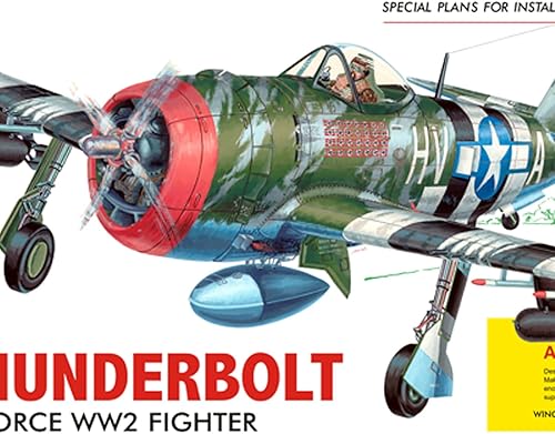 Miniatura 4 de Guillow's P-47D Thunderbolt Modelo Kit