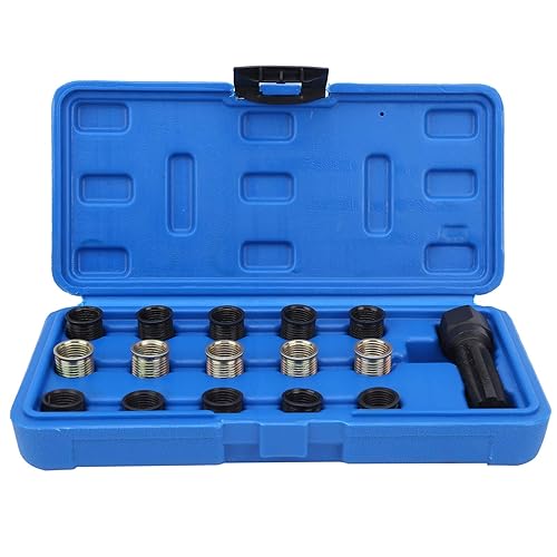 Miniatura 9 de Herramienta de reparación de enchufes, juego de reparación de roscas, M14x1.25 de alta durabilidad, herramienta de reparación de roscas, kit de