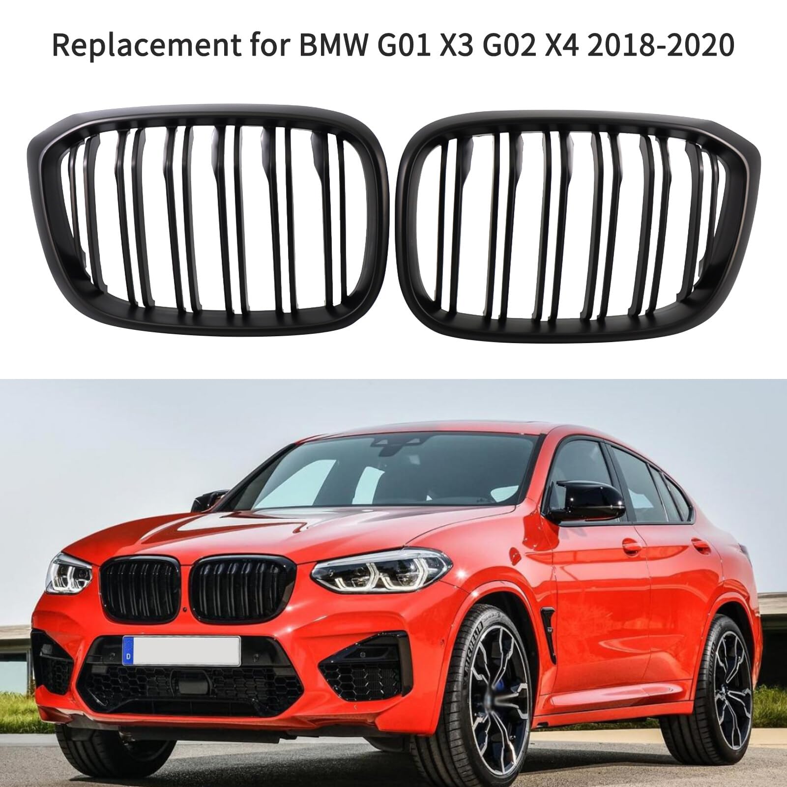 BMW純正X3 G01,X4 G02前期用 ブラック キドニーグリル 楽天市場】BMW 純正 G01 X3 G02 X4 前期 M Performance ブラック