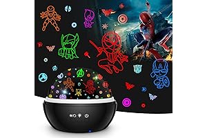 Spiderman Sonic Night Light Projector for Kids