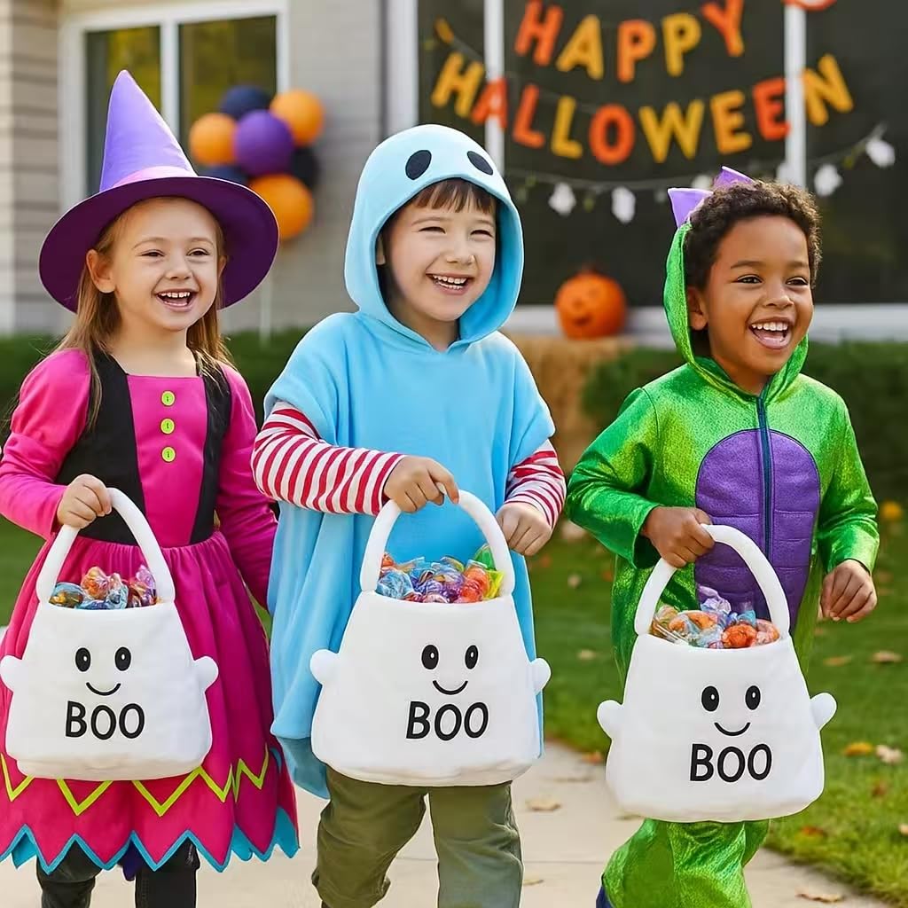 Premium Vector | Halloween Pumpkin, Witch, Ghost, Candy And Skull - View #8