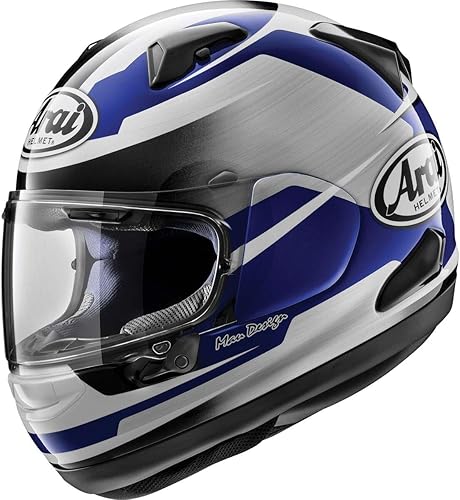 Arai Helmet s Quantum-X - Casco de acero (grande, azul)